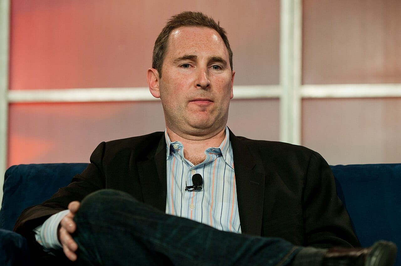 Andy Jassy, years before he became Amazon's chief executive, pictured in 2010