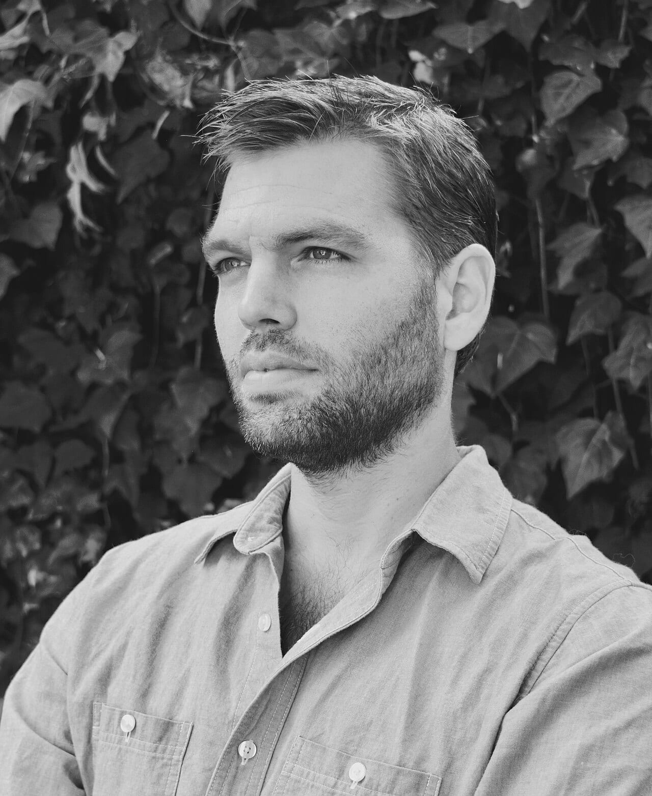 Portrait of author Kirk Wallace Johnson