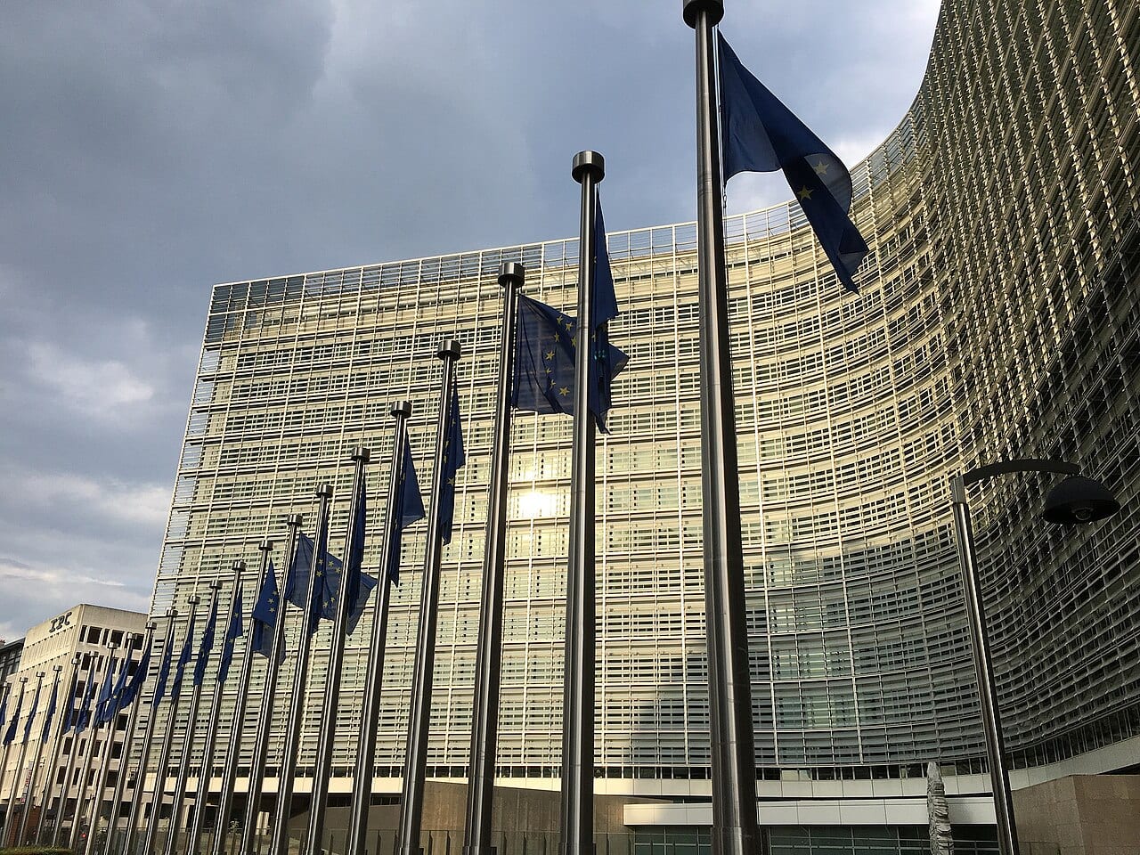 The Berlaymont building in Brussels, headquarters of the European Commission