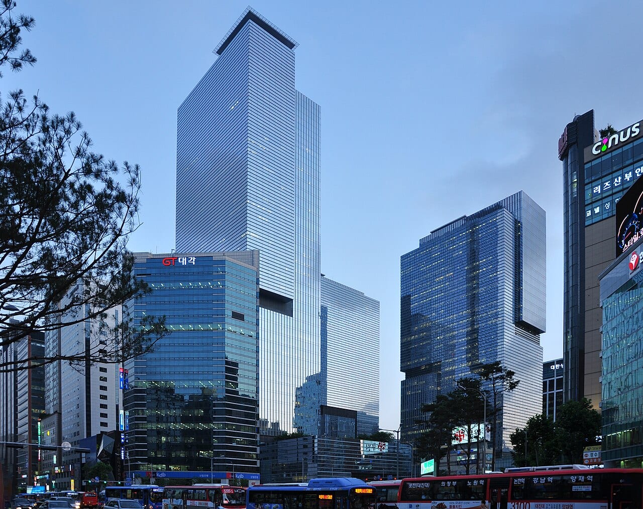 Samsung's corporate headquarters building