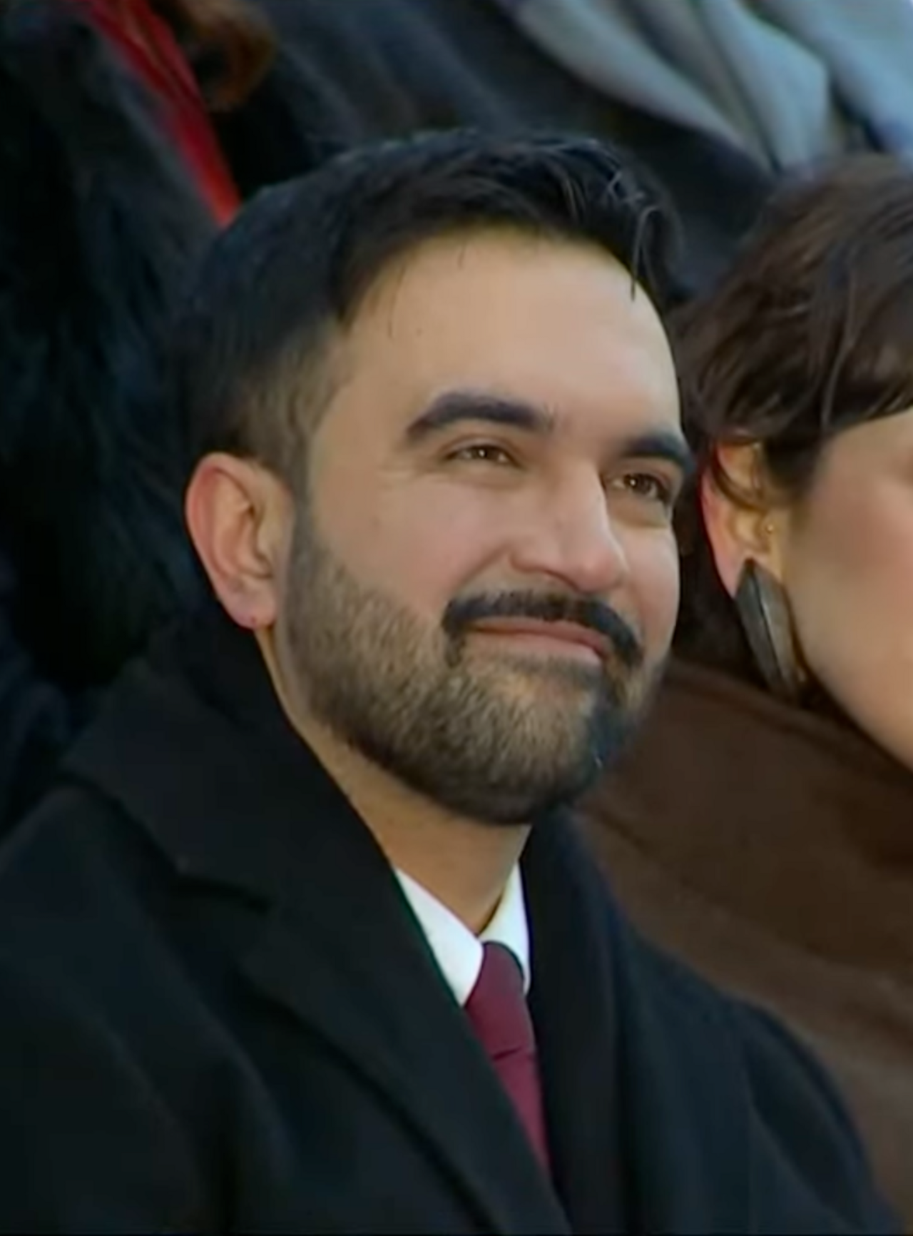 Zohran Mamdani at his inauguration as New York City mayor