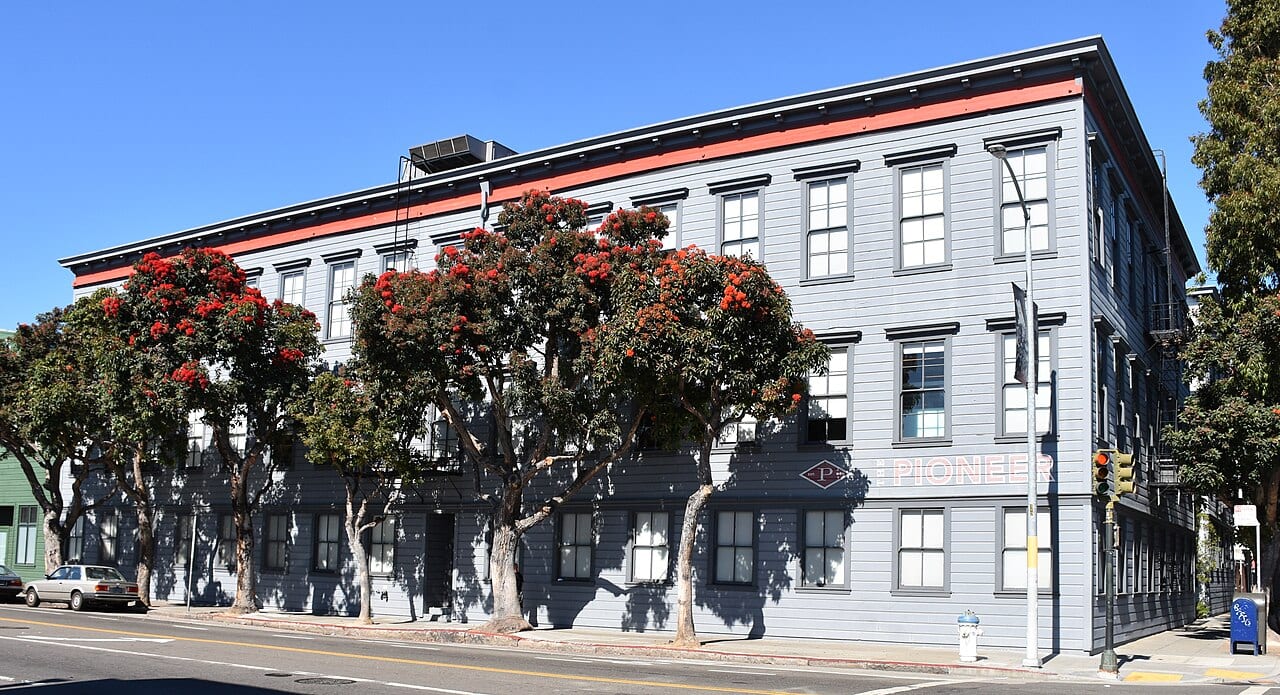 The Pioneer Building in San Francisco, OpenAI's headquarters
