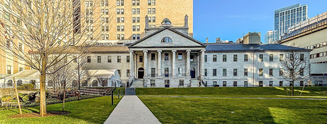 The Bulfinch Building at Massachusetts General Hospital in Boston