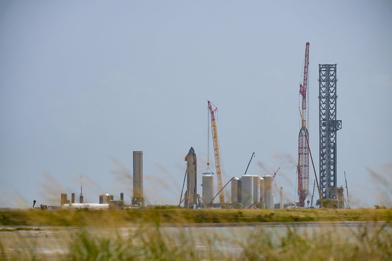 SpaceX's Starbase launch site in Boca Chica, Texas