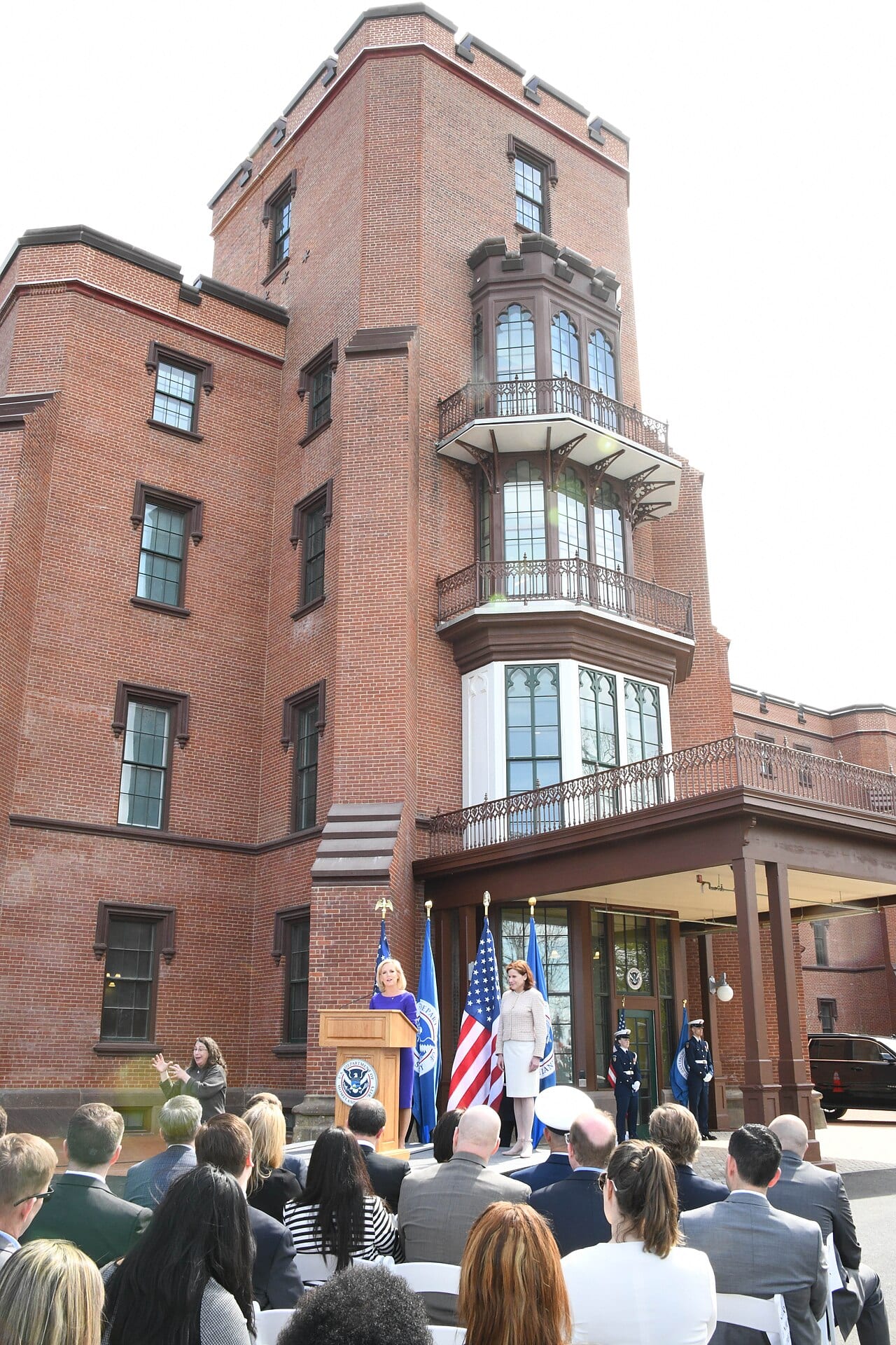 The Department of Homeland Security's headquarters at the St. Elizabeths campus in Washington