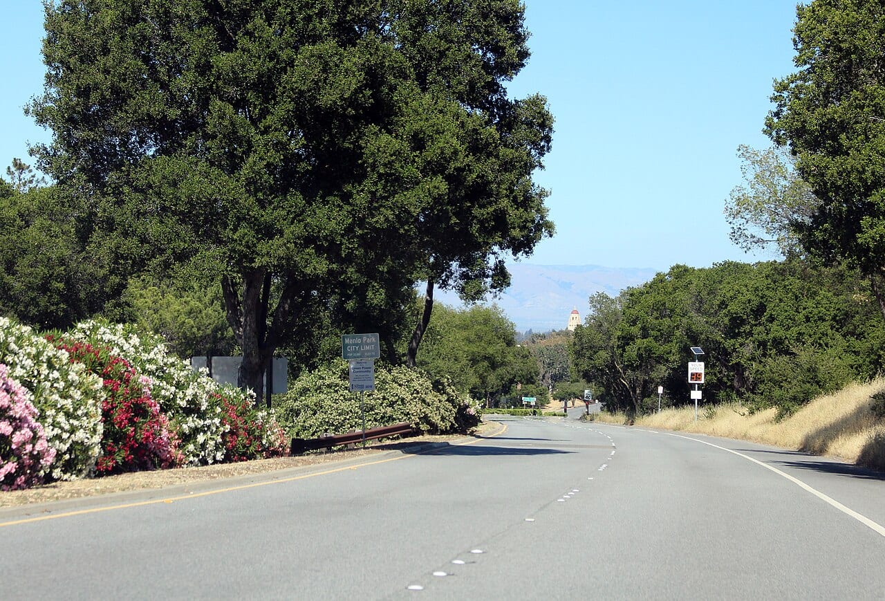 Sand Hill Road in Menlo Park, California, home to many of the top-ranked venture capital firms