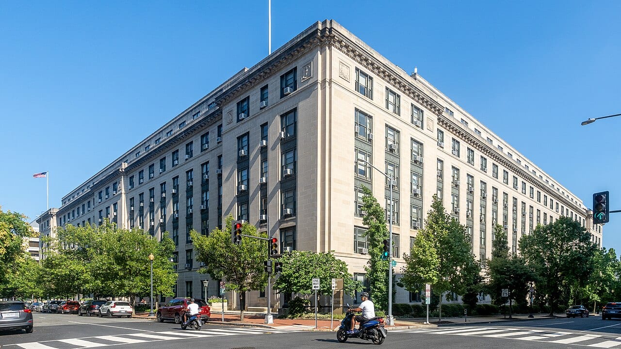 The General Services Administration building in Washington, D.C.