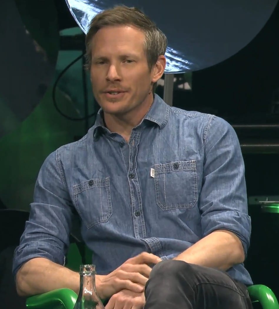 Thomas Wolf, Hugging Face co-founder, speaks on stage at Slush 2024