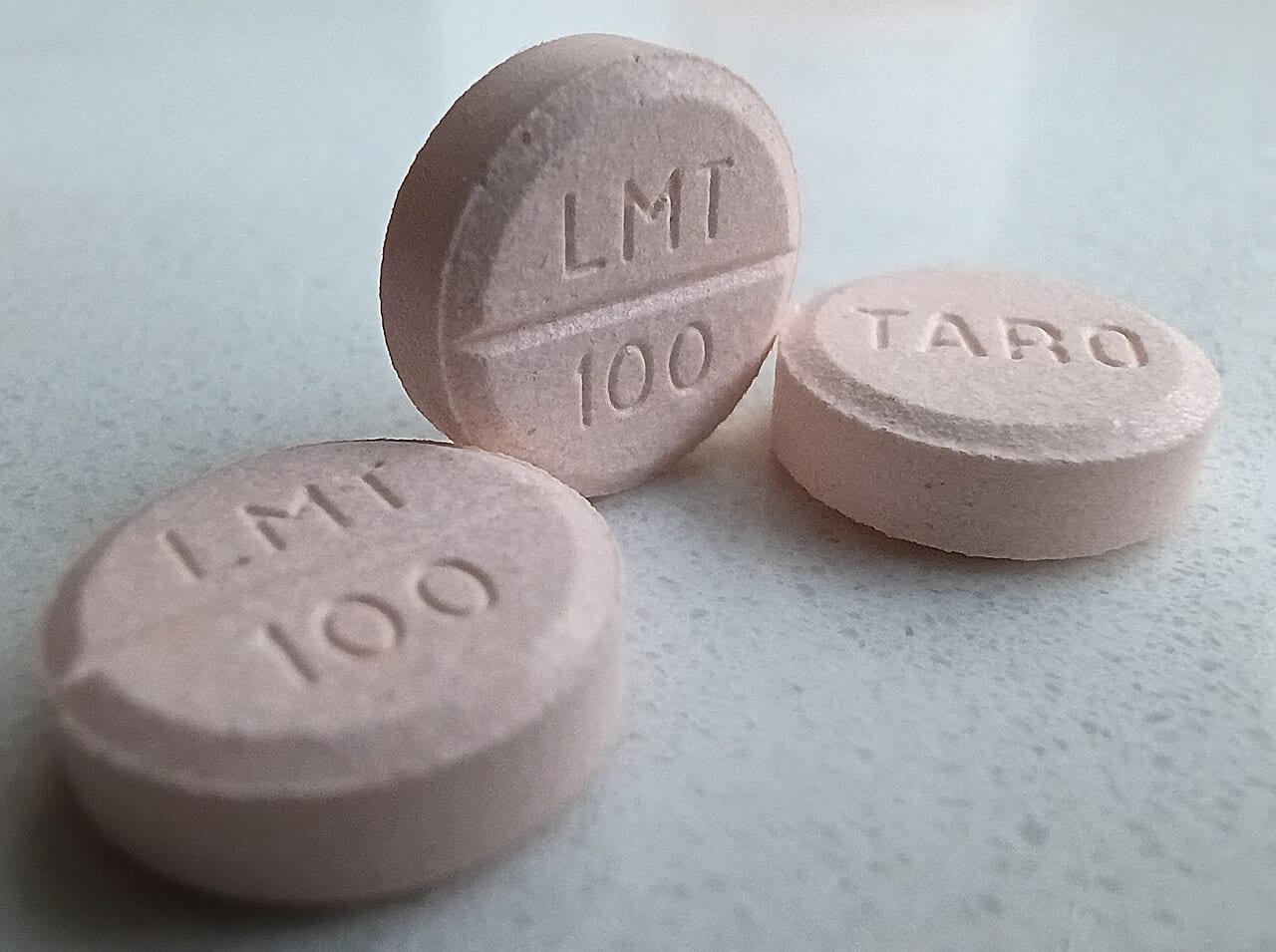 Lamotrigine tablets, the anti-seizure drug named in the complaint against OpenAI