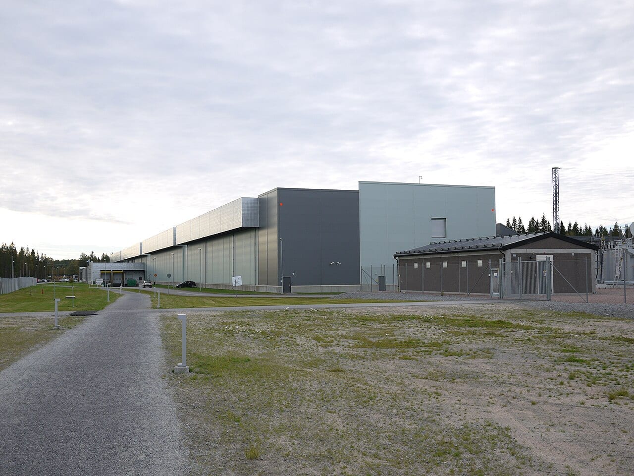 Meta's data center building in Lulea, Sweden