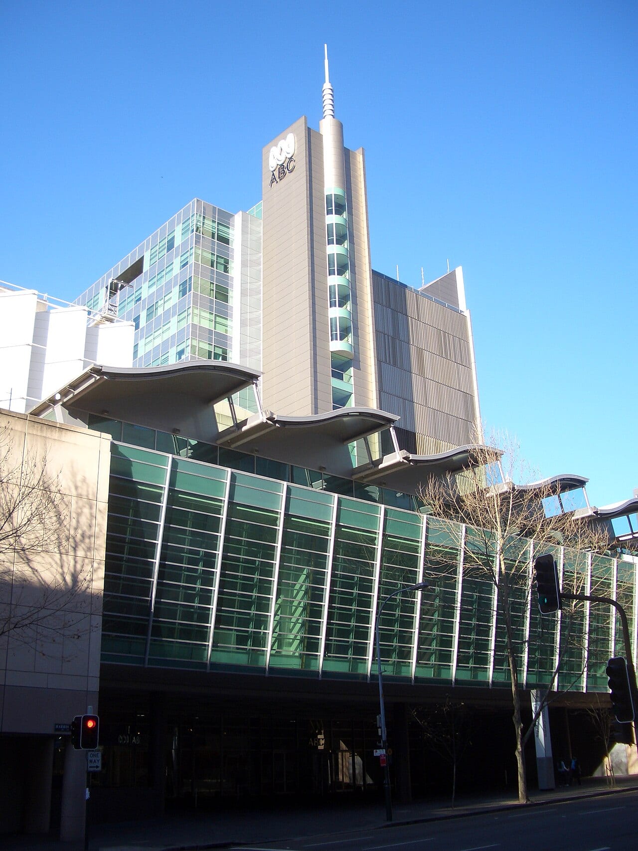The ABC building on Harris Street in Ultimo, Sydney