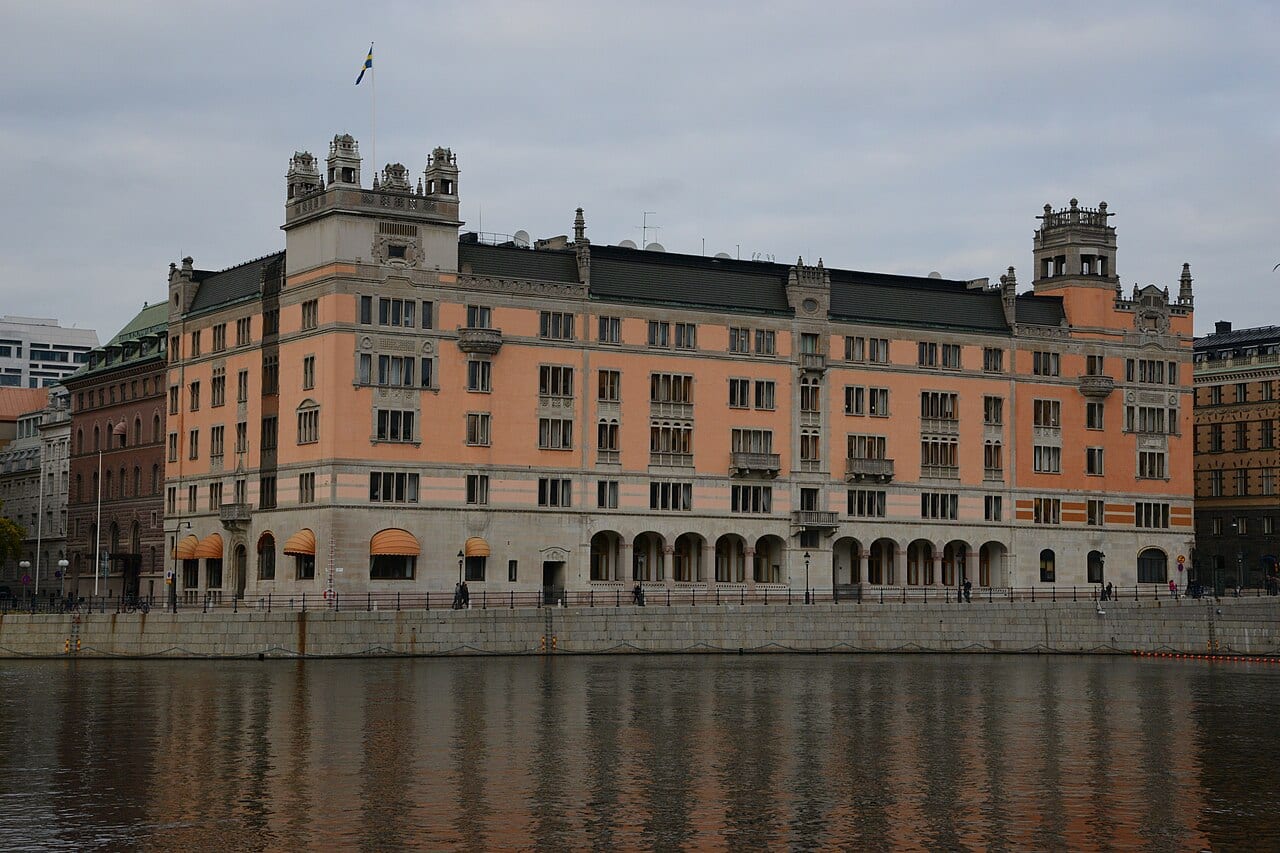 Rosenbad, the Stockholm building that houses Sweden's central government offices