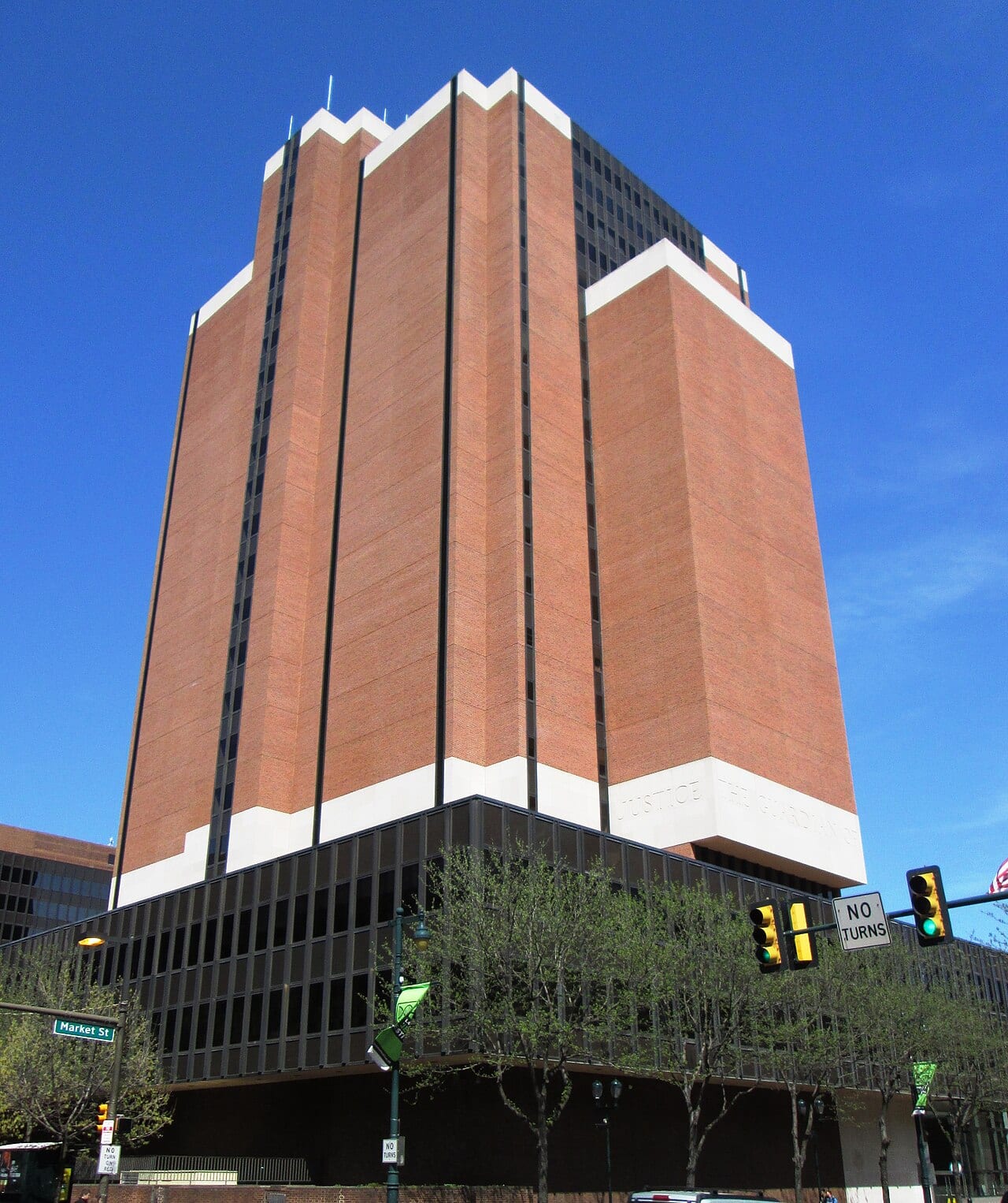 The James A. Byrne United States Courthouse in Philadelphia, home to the Third Circuit Court of Appeals